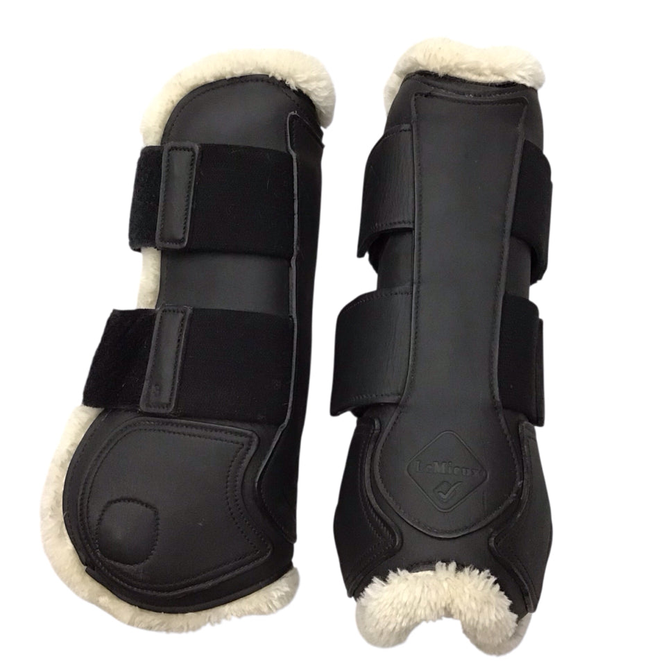 LeMieux Capella Comfort Tendon Boot Full Black Used - H