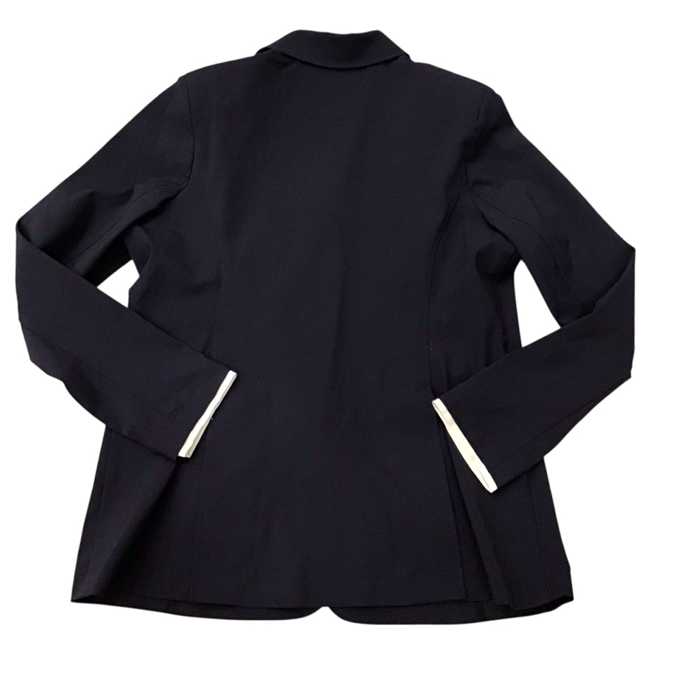 Charles Ancona Women's 22 Classic Show Coat Navy Used - H