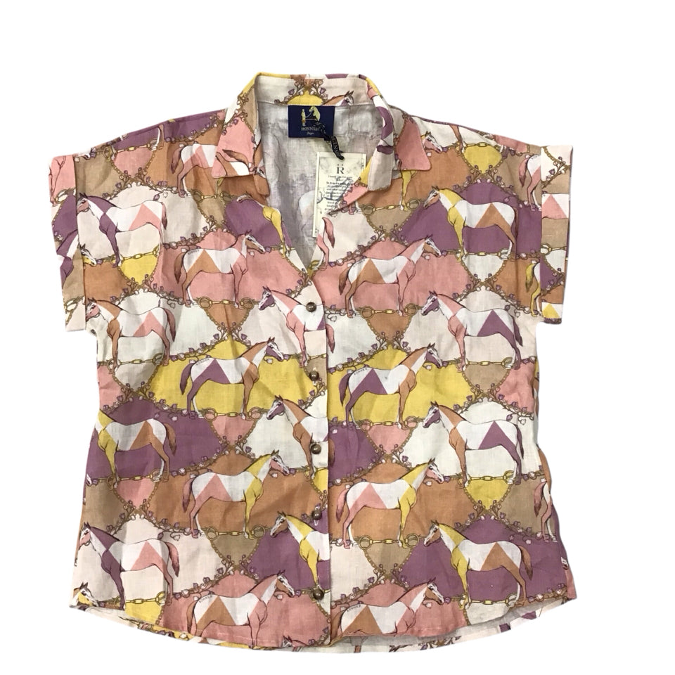 Ronner Women's Large Blouse New - H