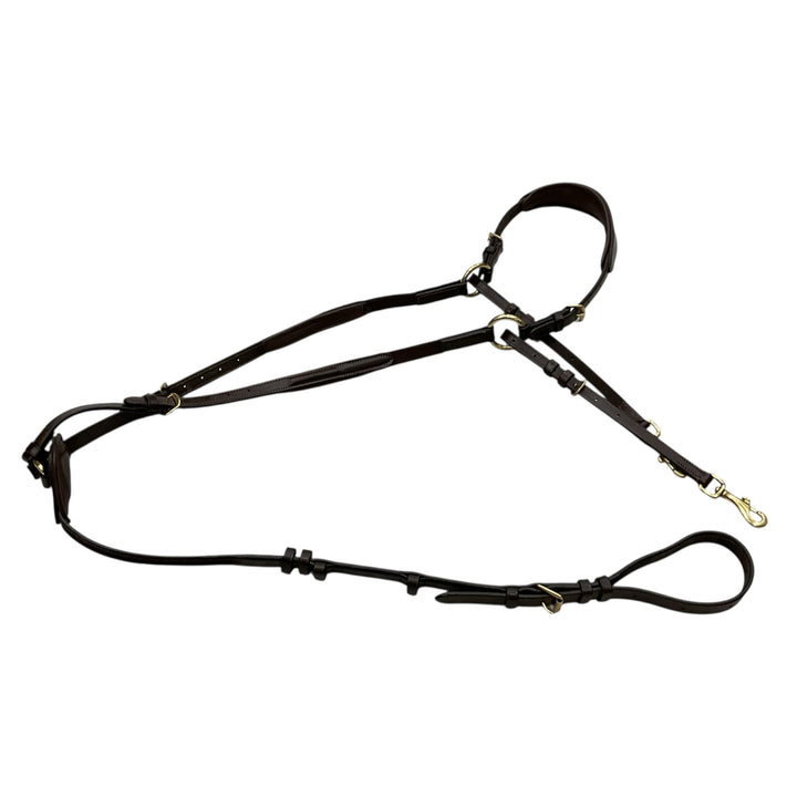 LeMieux Leather w/ Elastic Breastplate Cob Like New - H