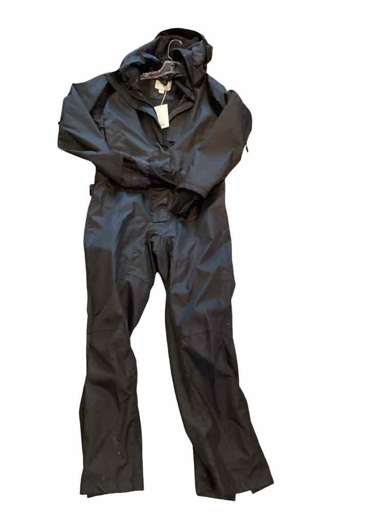 NEW ladies small black rain overall work pants B