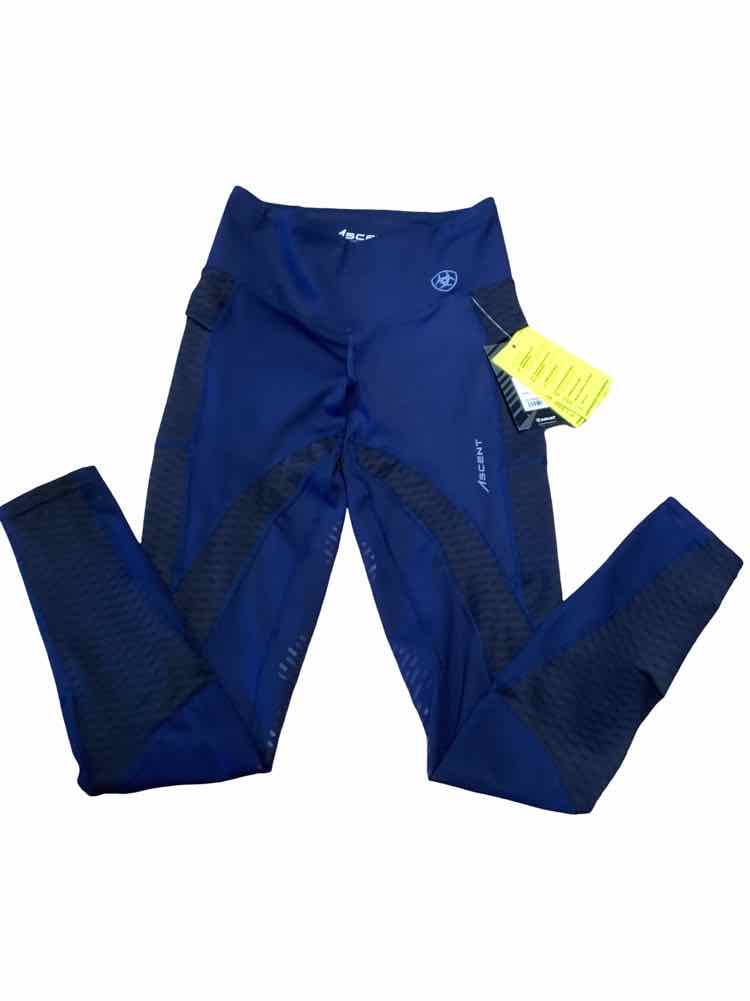 Ariat new ladies XS navy tights B