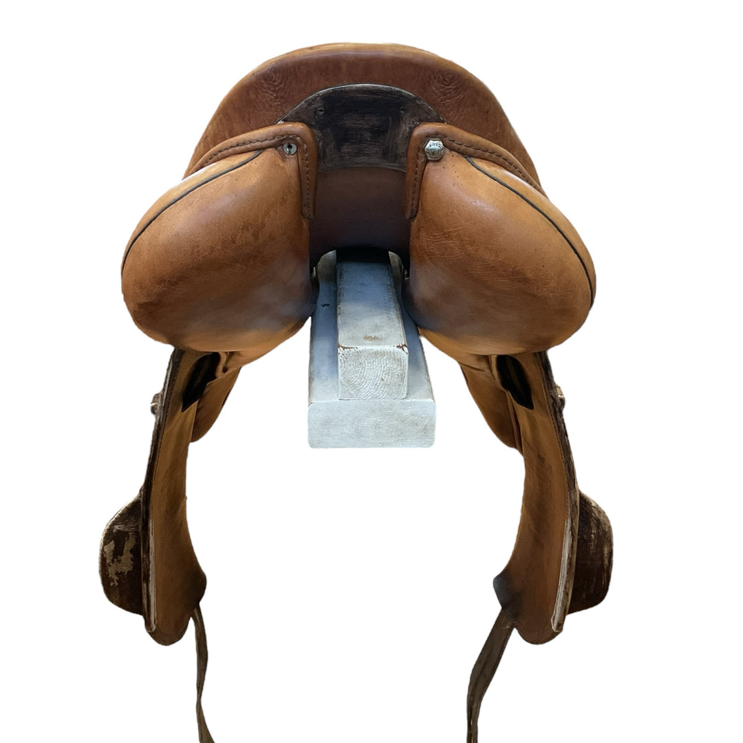 17.5" Stubben Zaria Optimum 27cm Narrow Used Hunter/Jumper Saddle - H