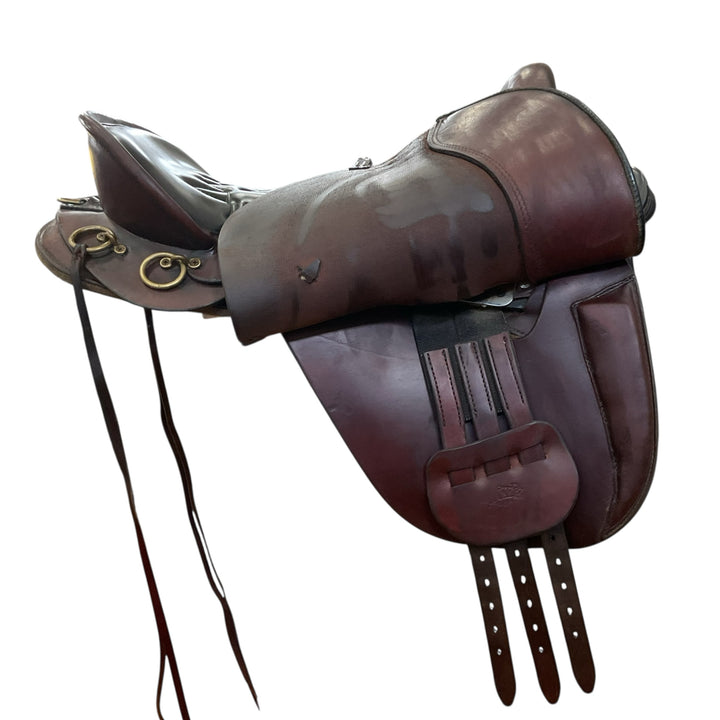 17.5" Tucker Equitation Endurance Medium Used Pleasure Trail Saddle - H