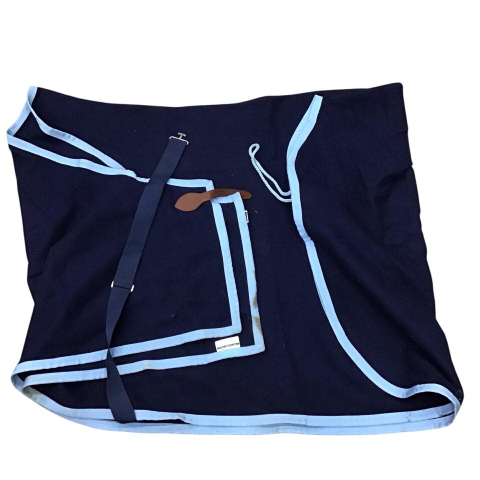 BLANKET SIZE 86 BLUE DRESS SHEET