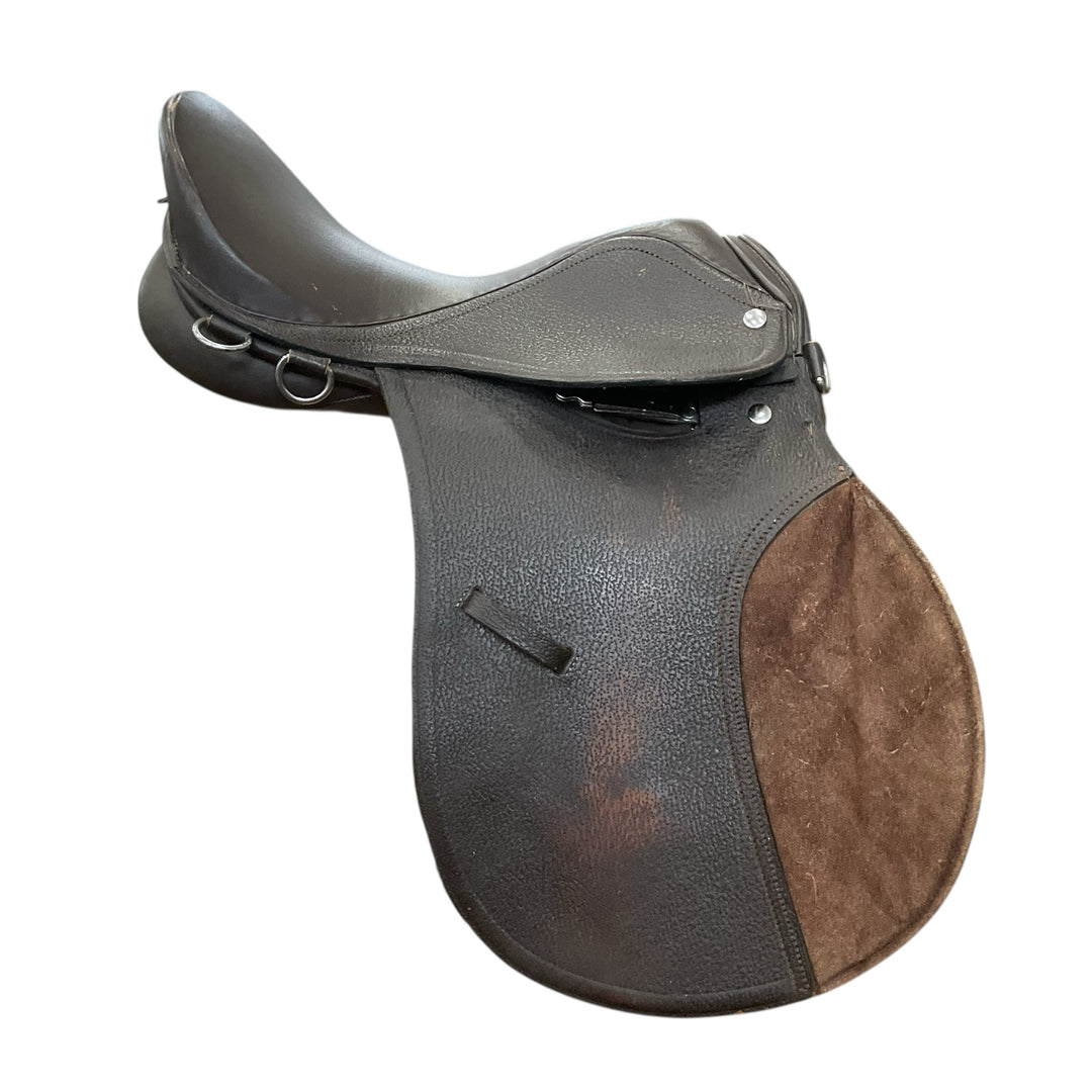 15" Unbranded Wide Used Childs All Purpose Saddle - H