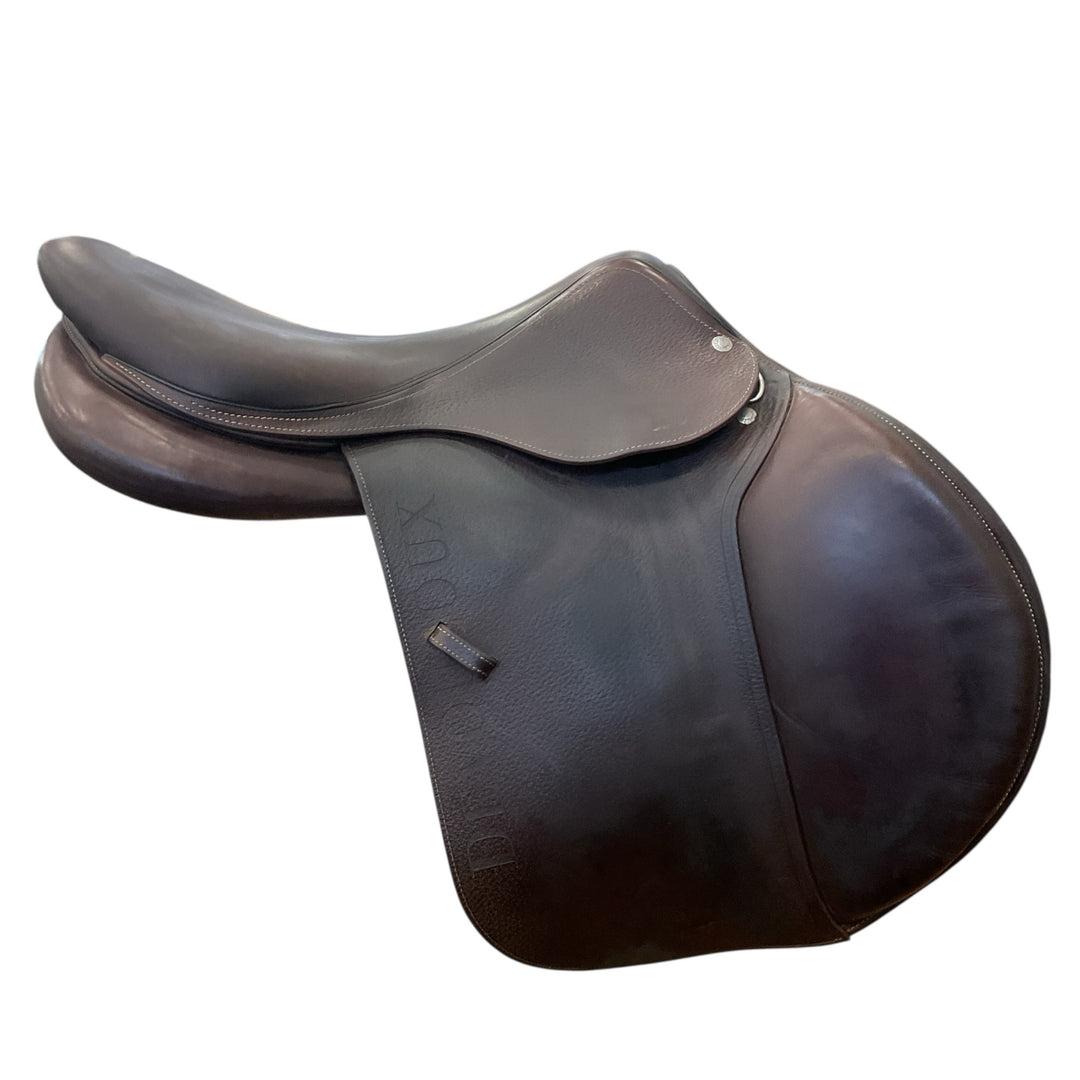 17.5" Devoucoux Biarritz S Medium Used Hunter/Jumper Saddle - H