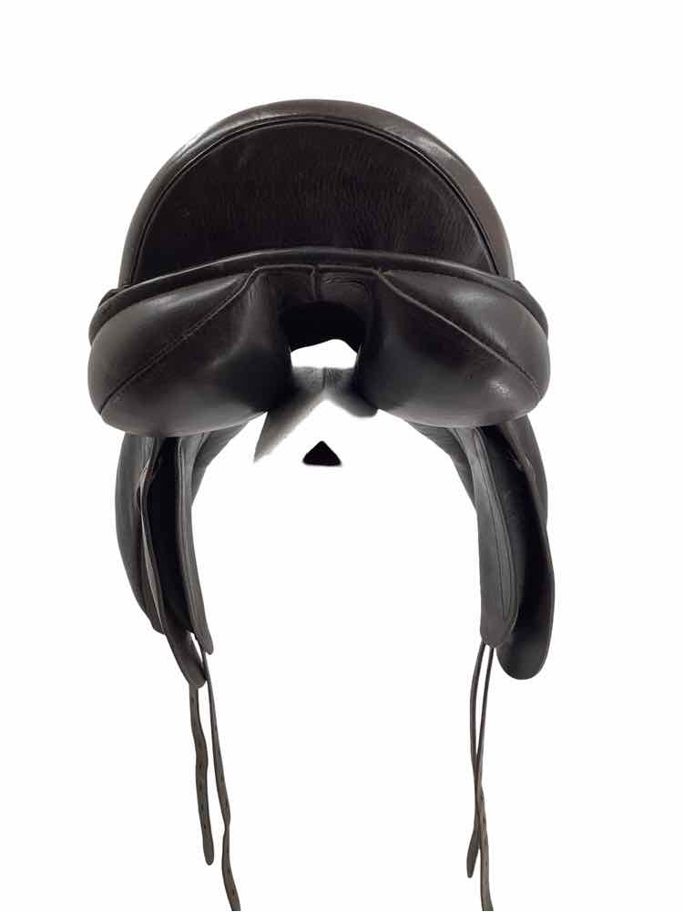 17.5" Black County used dressage saddle B