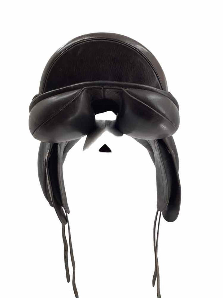 17.5" Black County used dressage saddle B