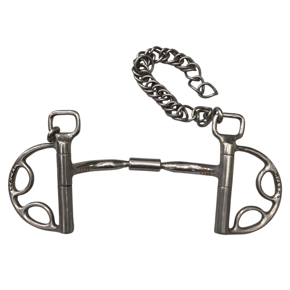 Myler 5" Comfort Roller Kimberwick Bit Used - H