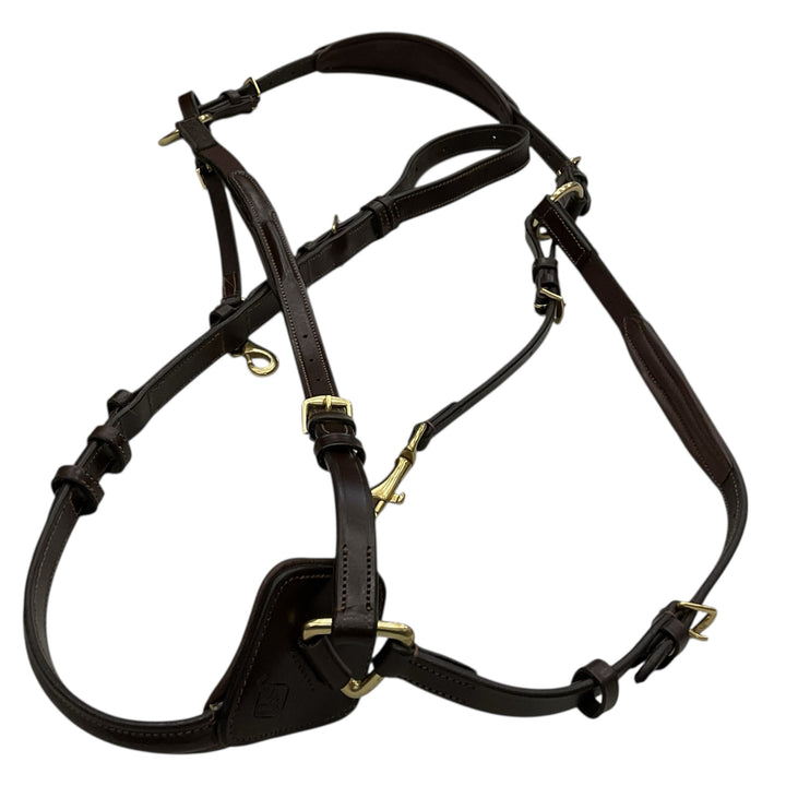 LeMieux Leather w/ Elastic Breastplate Cob Like New - H