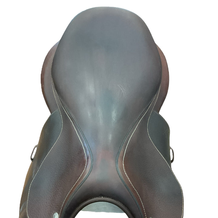 17.5" Devoucoux Biarritz S Medium Used Hunter/Jumper Saddle - H