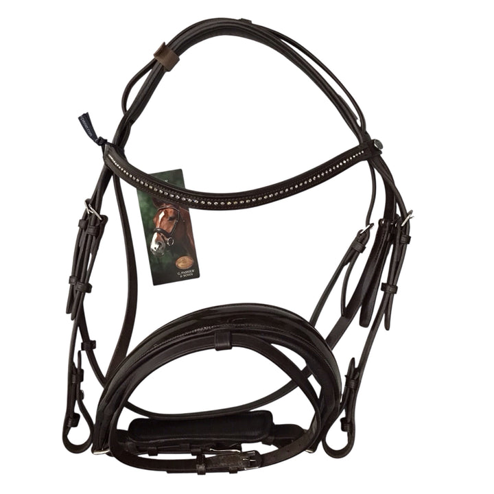 Passier Trense by Ingrid Klimke Dressage Bridle Brown Cob New - H