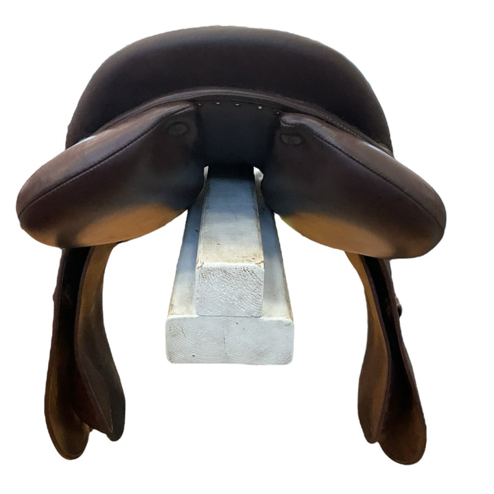 17.5" Devoucoux Biarritz S Medium Used Hunter/Jumper Saddle - H