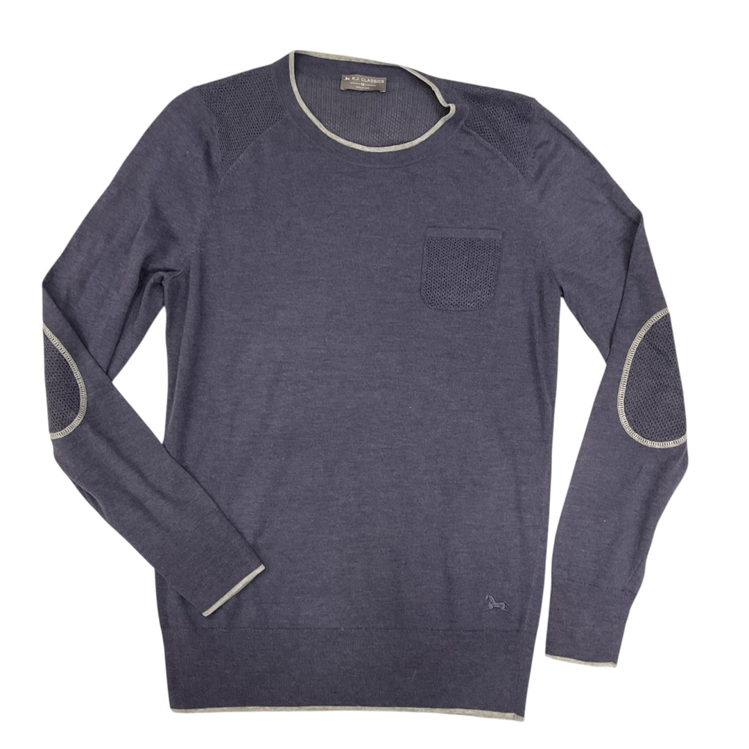 RJ Classics Women's Medium Mollie Sweater Blue Like New - H