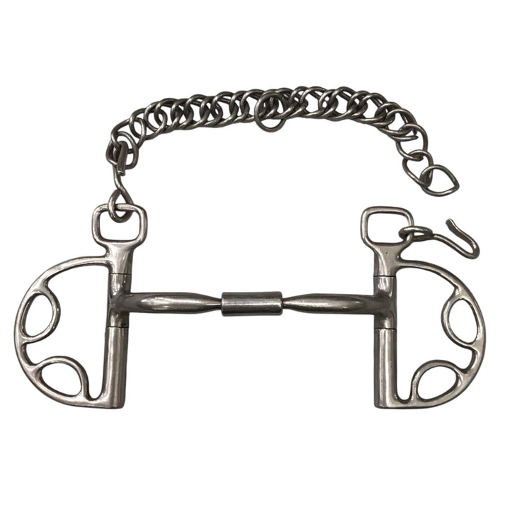 Myler 5" Comfort Roller Kimberwick Bit Used - H