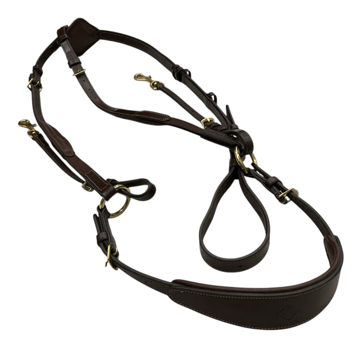 LeMieux Leather w/ Elastic Breastplate Cob Like New - H