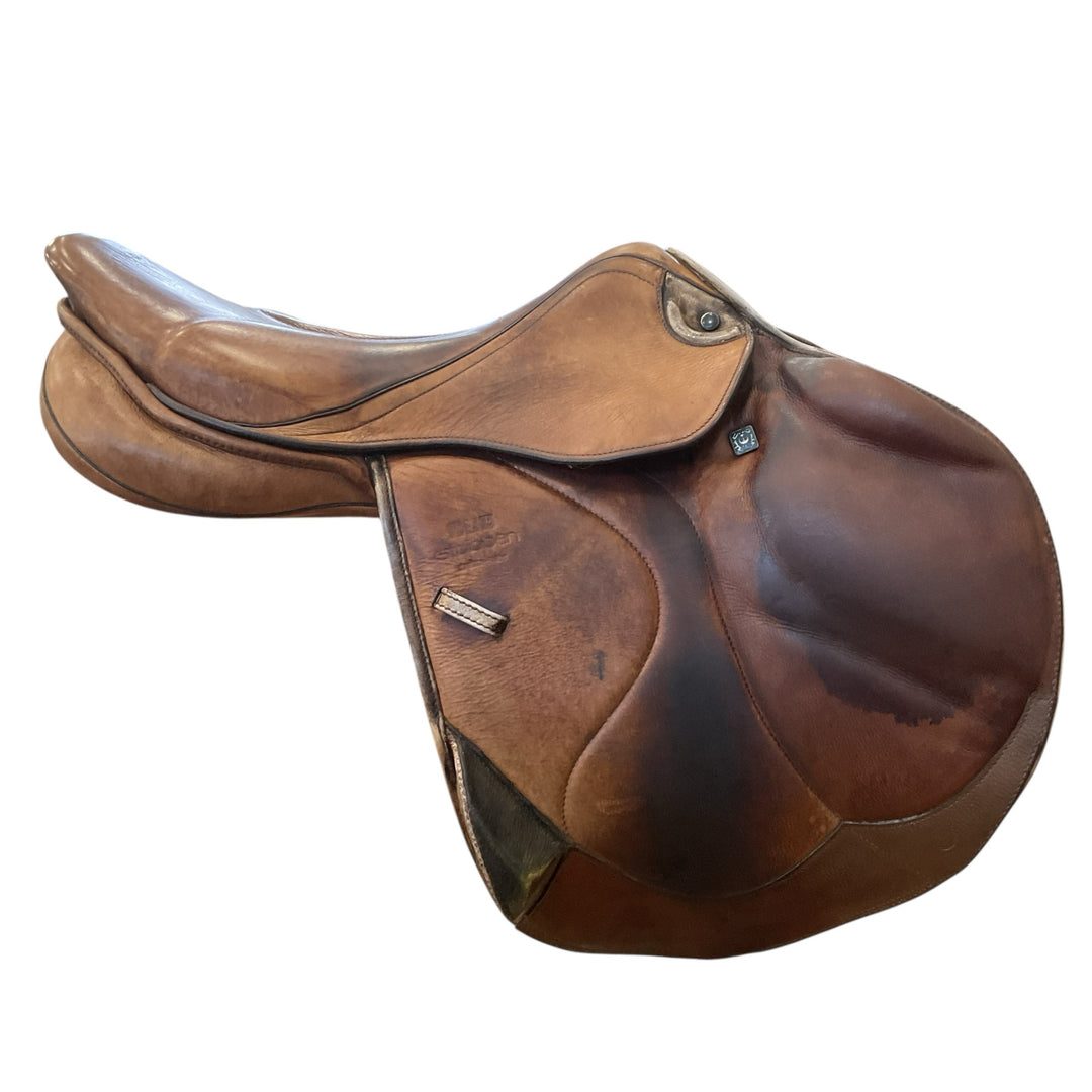 17.5" Stubben Zaria Optimum 27cm Narrow Used Hunter/Jumper Saddle - H