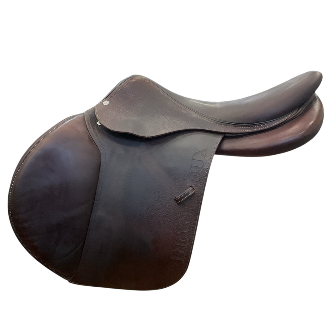 17.5" Devoucoux Biarritz S Medium Used Hunter/Jumper Saddle - H