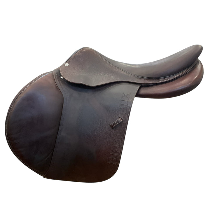 17.5" Devoucoux Biarritz S Medium Used Hunter/Jumper Saddle - H