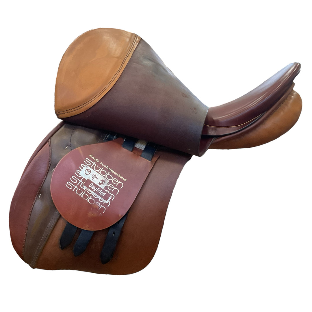 18.5" Stubben Siegfried 31cm Med/Wide Used All Purpose Saddle - H