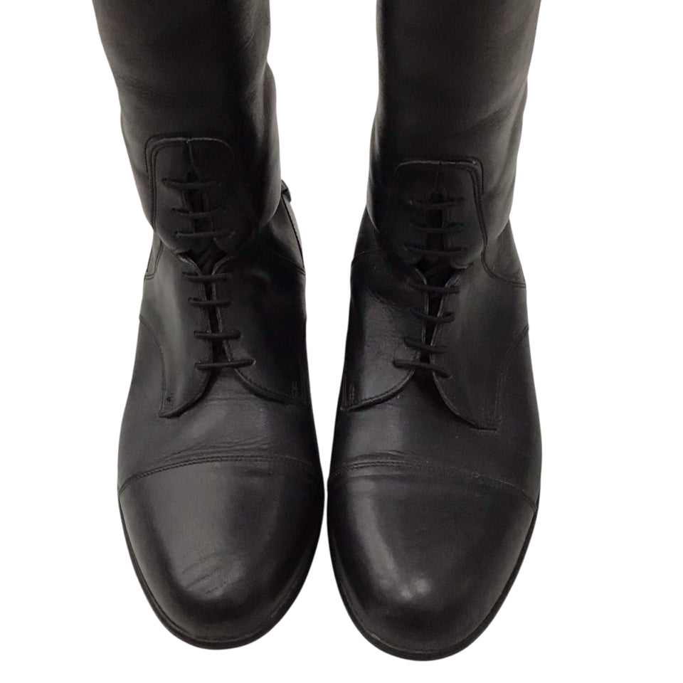 Sergio Grasso 36 Field Boot Black Used - H