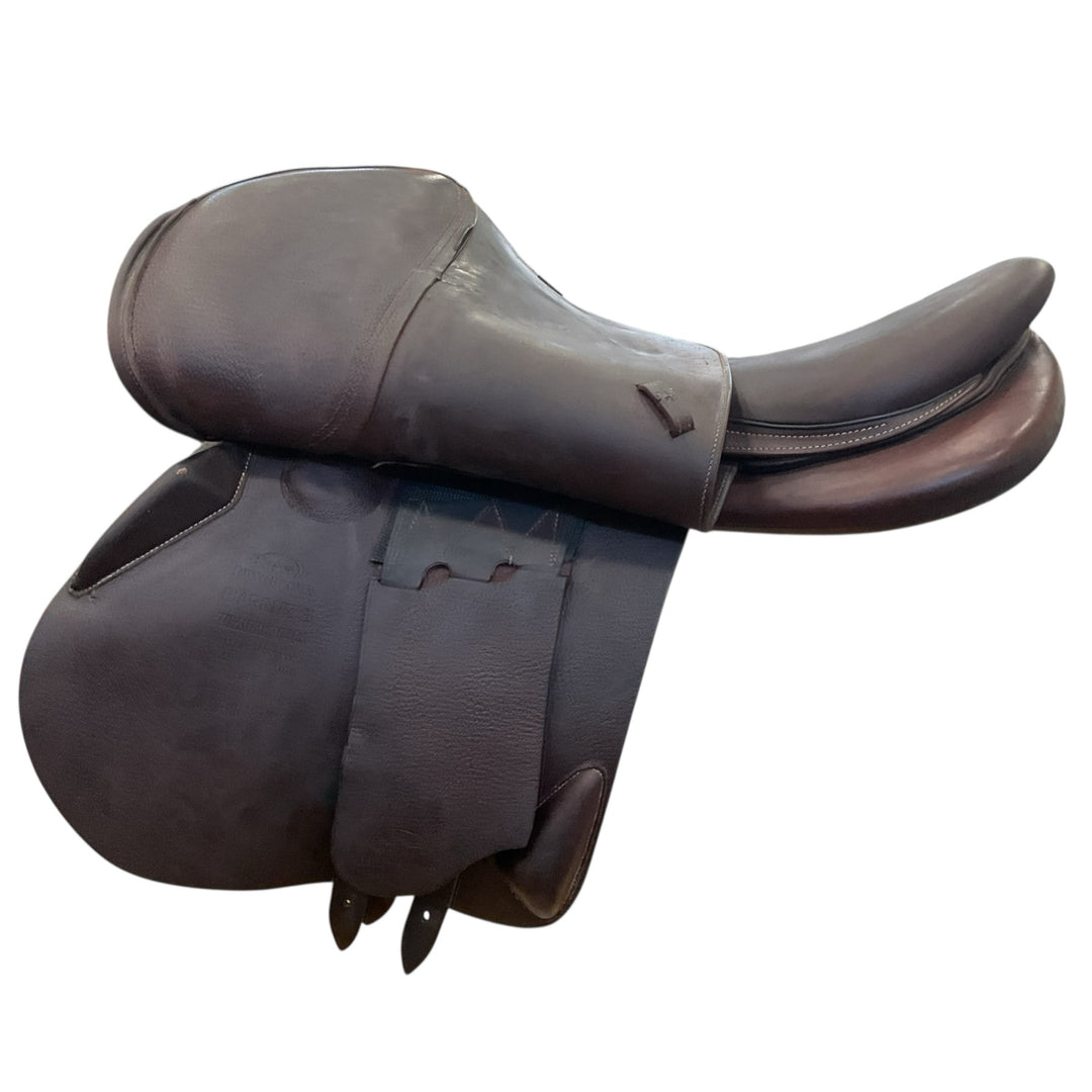 17.5" Devoucoux Biarritz S Medium Used Hunter/Jumper Saddle - H