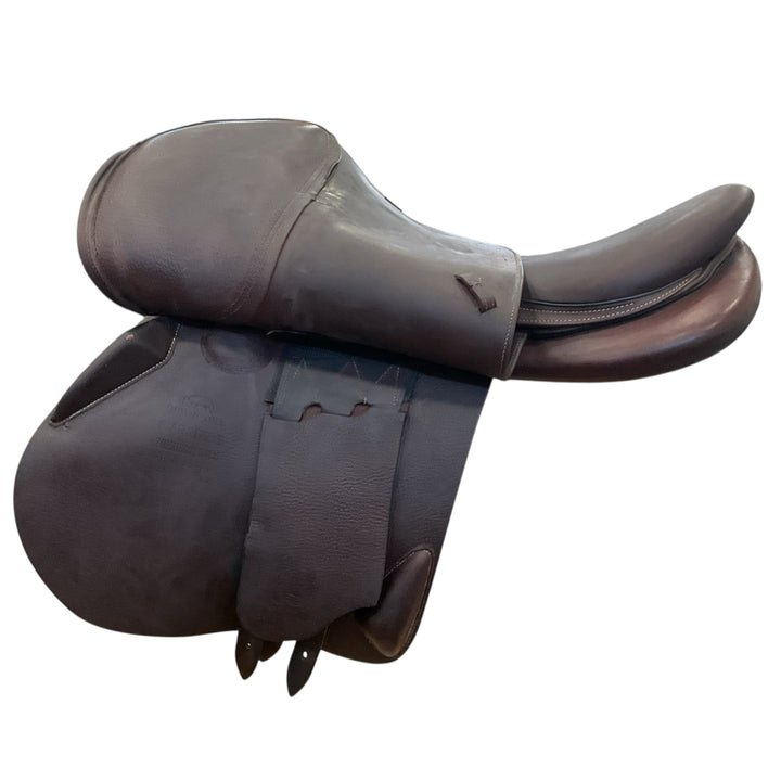 17.5" Devoucoux Biarritz S Medium Used Hunter/Jumper Saddle - H