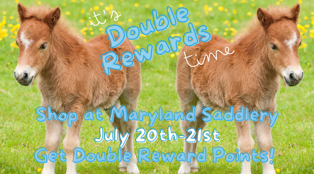 Double Rewards Points at Maryland Saddlery