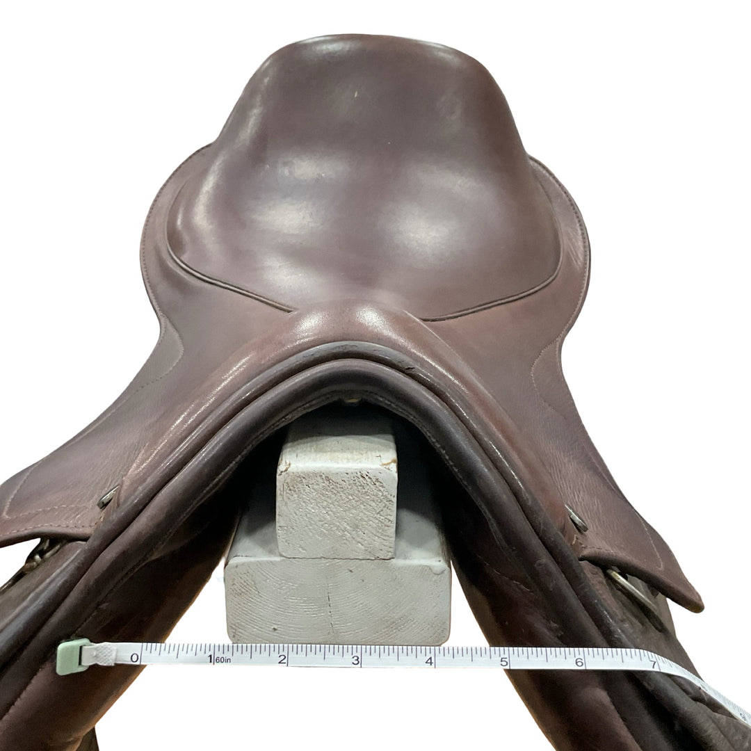 17" M. Toulouse Platinum Legano Medium Used Hunter/Jumper Saddle - H