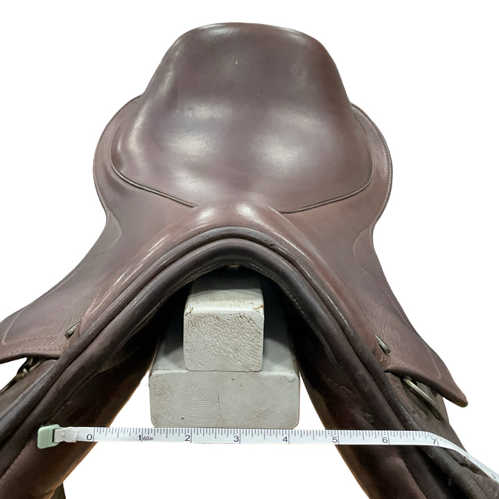 17" M. Toulouse Platinum Legano Medium Used Hunter/Jumper Saddle - H