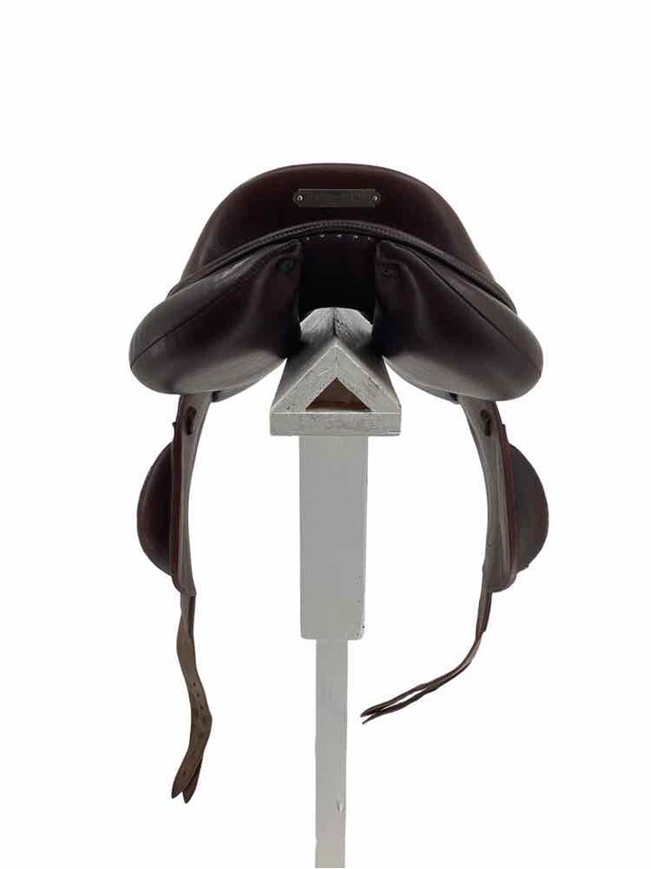 17.5" Devoucoux Chiberta D3D technology used monoflap jumping saddle B