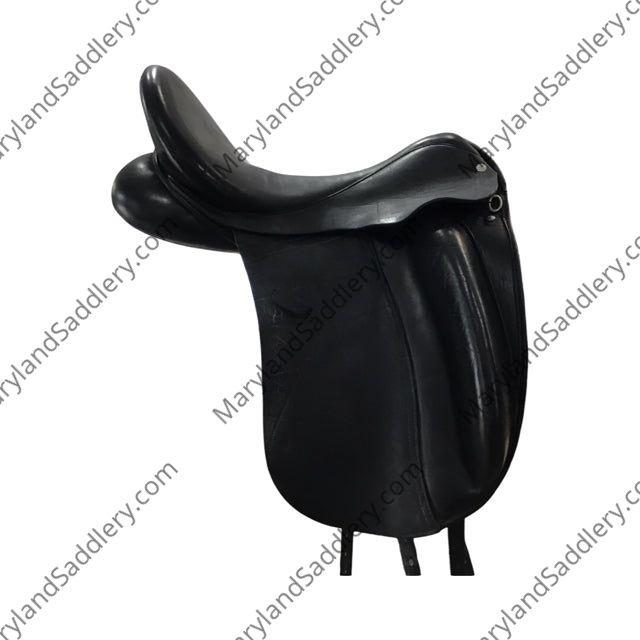 18.5" Custom Saddlery Wolfgang Solo Medium Tree Dressage Saddle - C