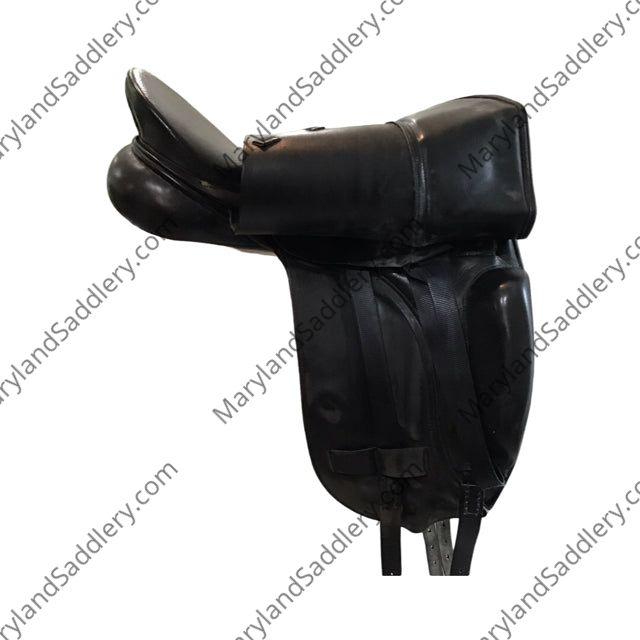 18" Albion SL Medium Wide Tree Used Dressage Saddle - C