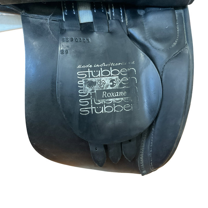 17.5" Stubben Roxanne 29cm Medium Used Dressage Saddle