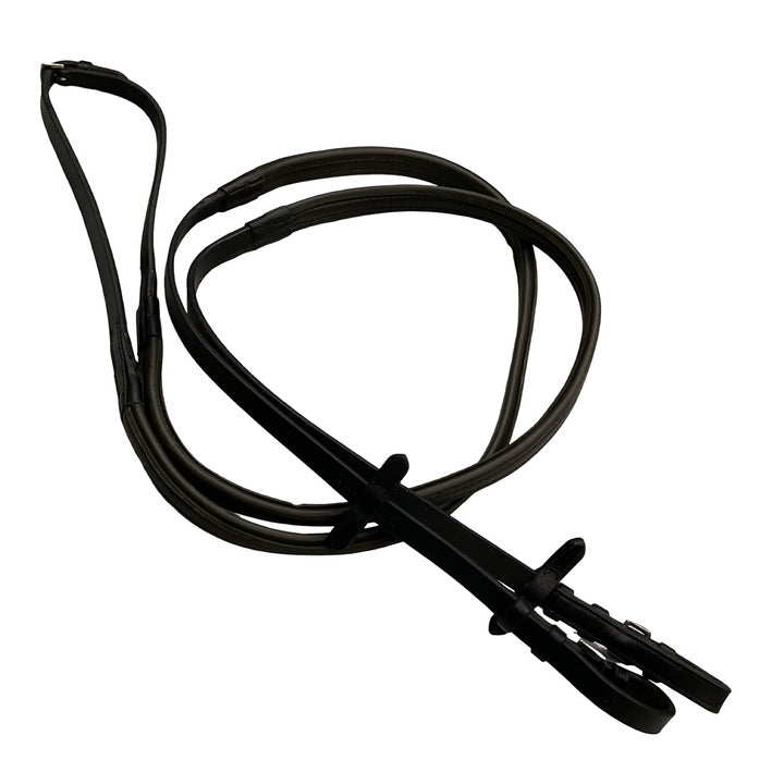 Thinline 60" Soft Grip Leather Reins Black Used