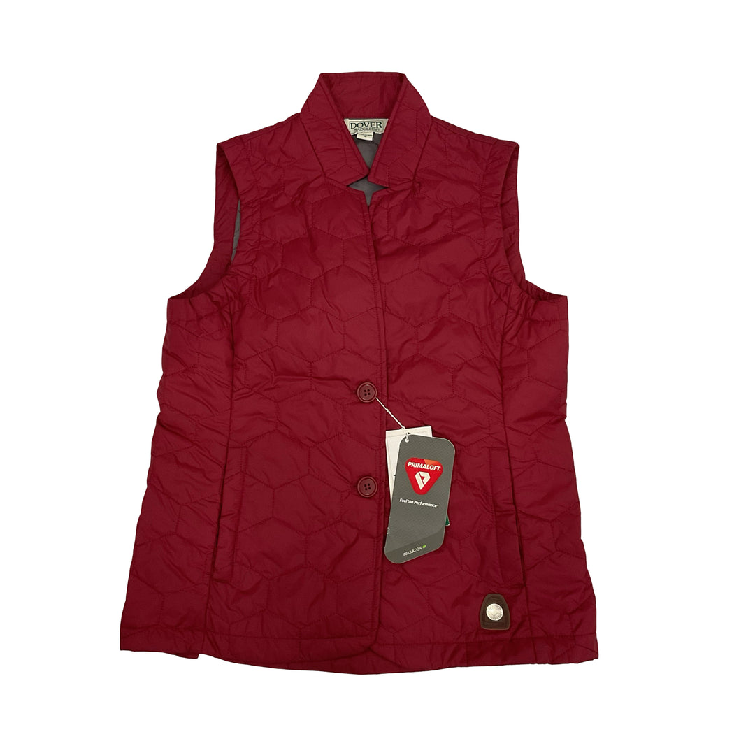 Dover Ladies SM Cecelia Vest Red New - H