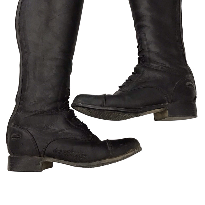 Ariat Childs 4 Med/Reg Heritage Contour Field Boots Used - H