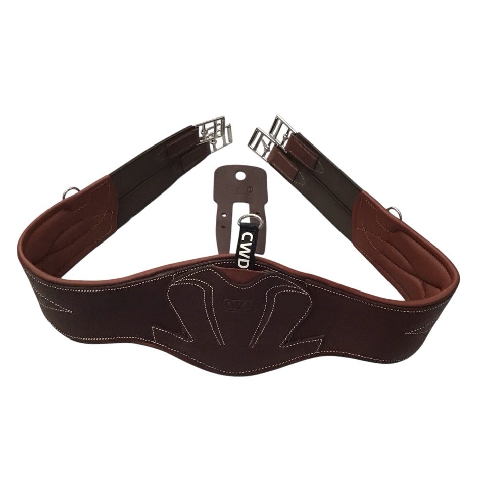 CWD 54" Brown Leather Girth New - H