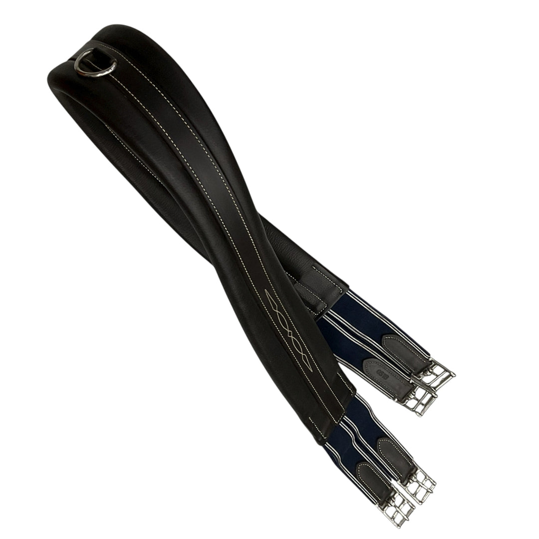 Dover 54" Leather w/ Double Elastic Girth Brown Used - H