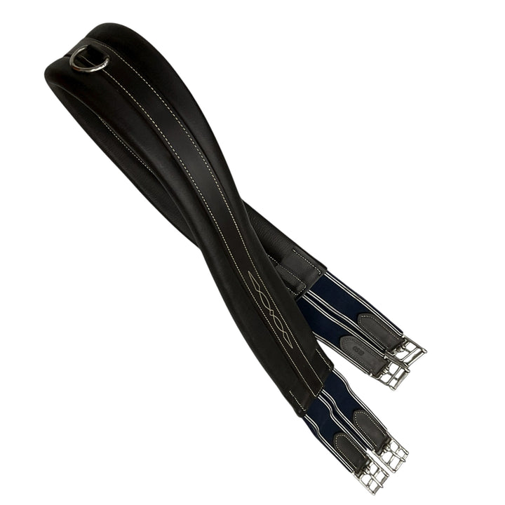 Dover 54" Leather w/ Double Elastic Girth Brown Used - H