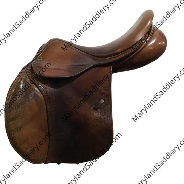 17" County Innovation Narrow Tree Used Close Contact Saddle - C