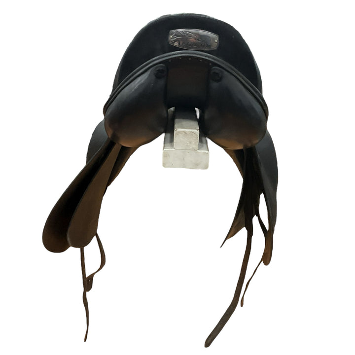 18" Harry Dabbs Jaguar XKC Medium Used Dressage Saddle - H