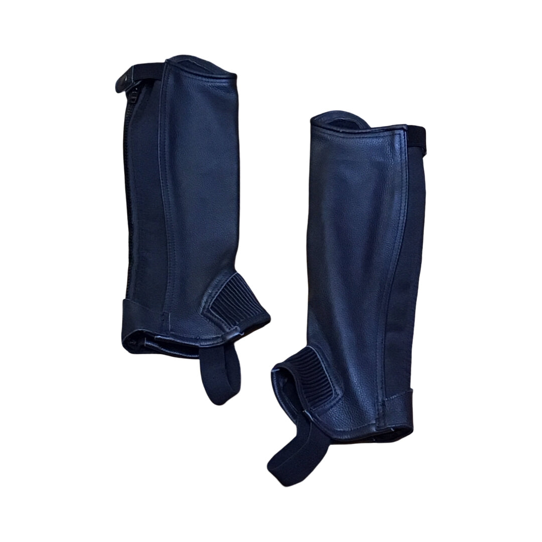 Horze SM Leather Half Chaps Used