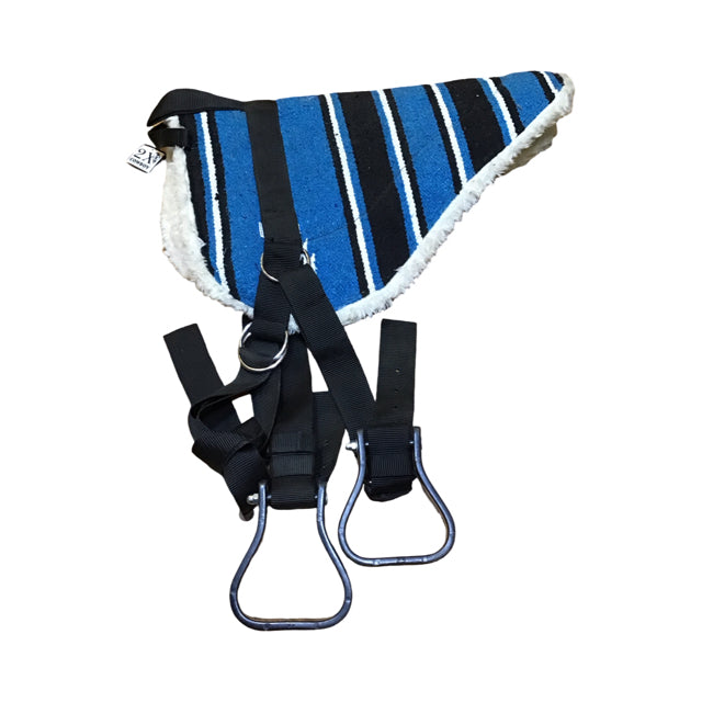 2X Cowboy Supplies Bareback Pad w/Stirrups Used