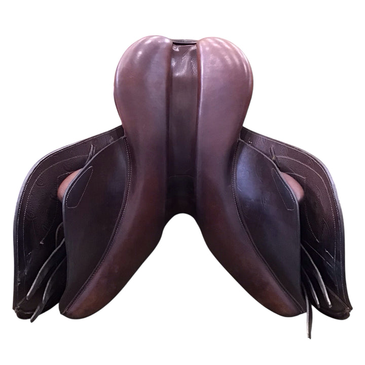 17" Pessoa XCH Adjustable Used Hunter/Jumper Saddle - H