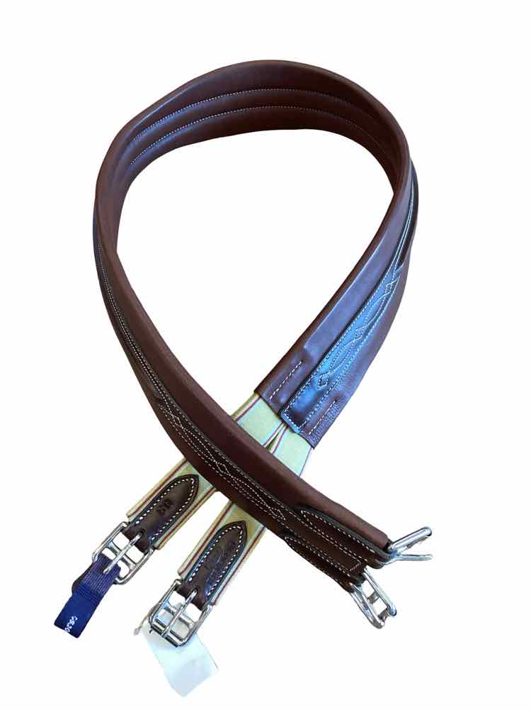 Beval new leather fancy girth size 56" B