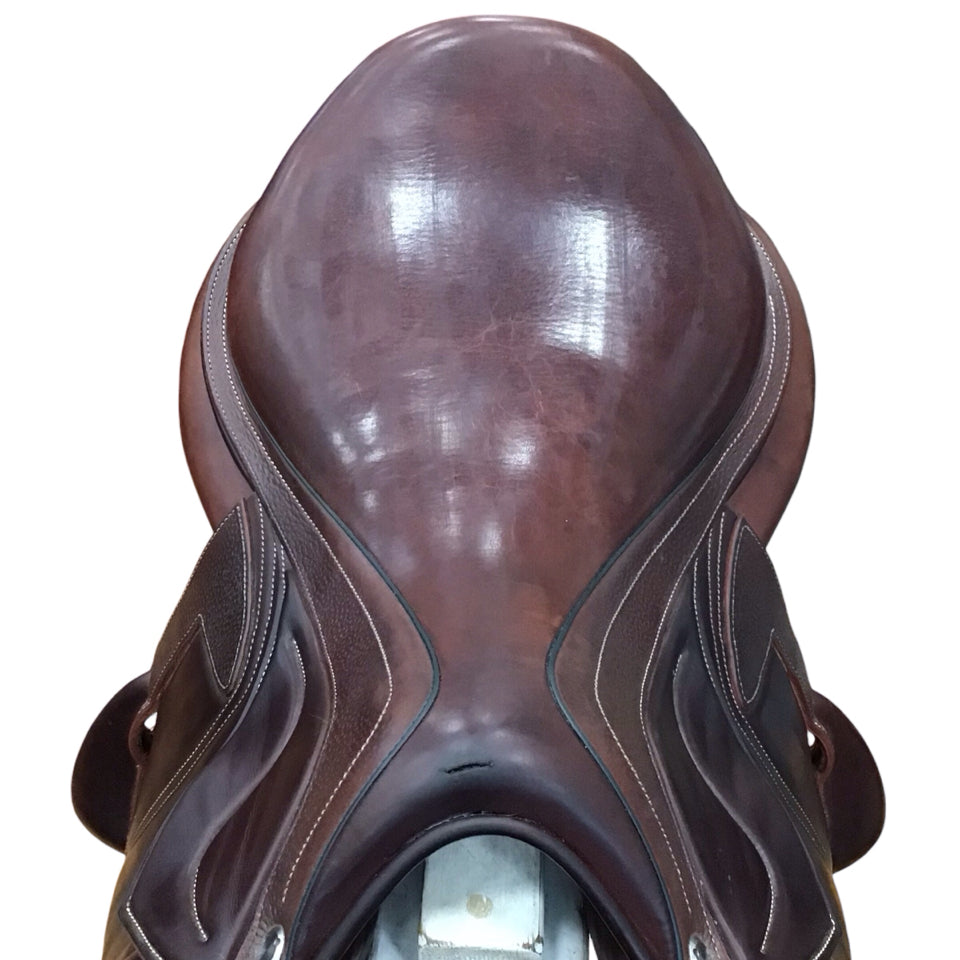 17.5" Devoucoux Chiberta Lab Medium Used Hunter/Jumper Saddle - H