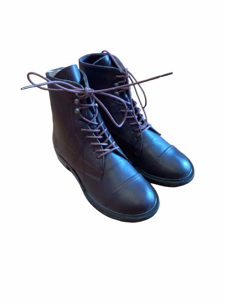 Somerset new lace brown kids 11 paddock boots B