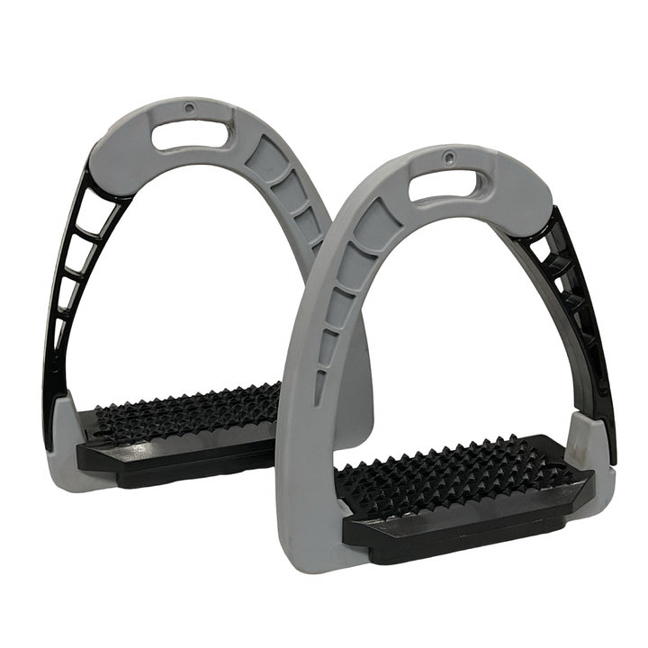 Equestro 4" New Edition Junior Safety Stirrup Grey/Black Used